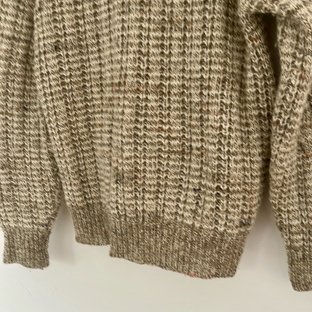 Vintage Pendleton Pure Virgin Wool Zip-Up Sweater – Size L – Made in USA - Picture 4 of 12